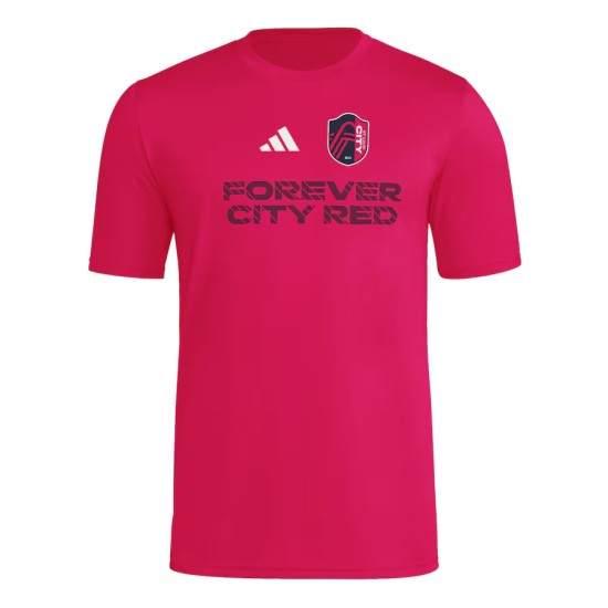 Camiseta Tercera Hook AEROREADY 2025 del St. Louis City SC para Hombre - Rosa Camiseta Tercera Hook AEROREADY 2025 del St. Louis City SC para Hombre - Rosa