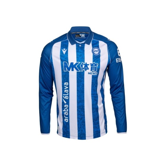 Camiseta de Manga Larga de Local Alavés 2026/27 para Hombre Camiseta de Manga Larga de Local Alavés 2026/27 para Hombre