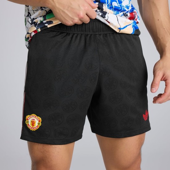 Pantalones cortos Stone Roses Manchester United 2025/26 para mujer
