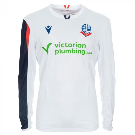 Camiseta de hombre Bolton Wanderers 2026/27 de local manga larga Camiseta de hombre Bolton Wanderers 2026/27 de local manga larga