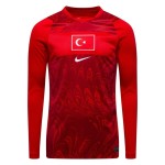 Camiseta Manga Larga Mundial 2026 Local Turquía Hombre