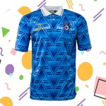 Camiseta Retro Local 1991 de Cardiff City para Niño