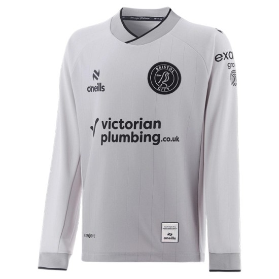 Camiseta de Manga Larga de Visitante Bristol City 2026/27 para Mujer Camiseta de Manga Larga de Visitante Bristol City 2026/27 para Mujer