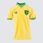 Camiseta retro de local del Norwich City para mujer 1978