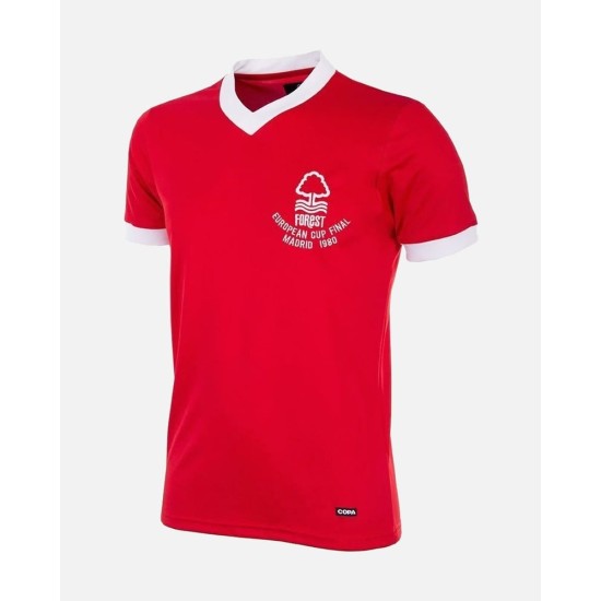 Mujeres Nottingham Forest 1980 Retro Camiseta Copa Europea