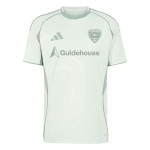 Camiseta infantil D.C. United 2025 tercera pre partido - verde