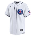 Camiseta Niño PSG x MLB 2025/26 Edición Limitada - Blanca