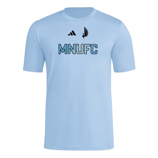 Camiseta mujer Minnesota United FC 2025 tercera Hook AEROREADY - azul Camiseta mujer Minnesota United FC 2025 tercera Hook AEROREADY - azul