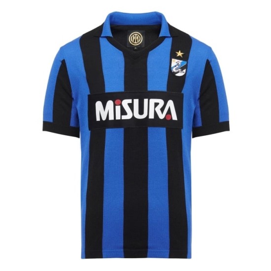 Camiseta retro local Inter 1986/87 hombre