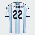 Camiseta Oficial Local Argentina 2026 Hombre L. MARTÍNEZ #22 Camiseta Oficial Local Argentina 2026 Hombre L. MARTÍNEZ #22