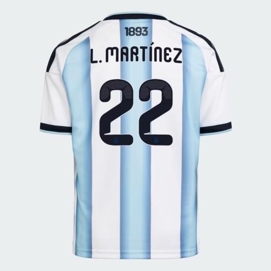 Camiseta Oficial Local Argentina 2026 Hombre L. MARTÍNEZ #22 Camiseta Oficial Local Argentina 2026 Hombre L. MARTÍNEZ #22
