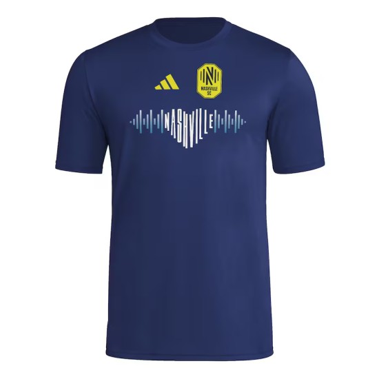 Camiseta infantil Nashville SC 2025 tercera Hook AEROREADY
