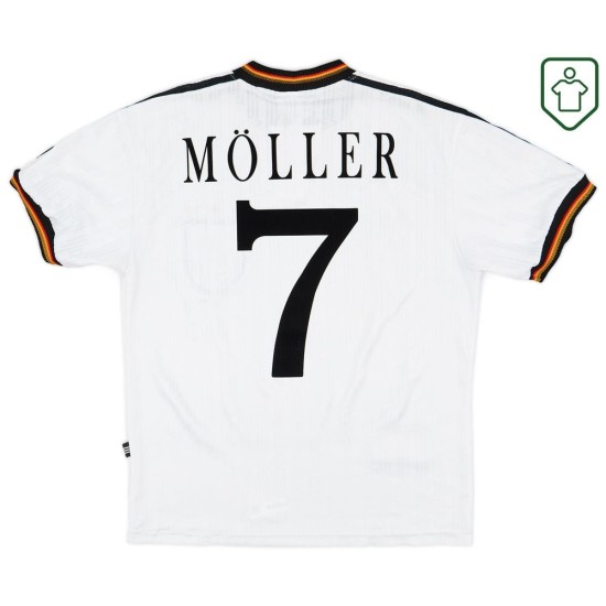 Camiseta retro local Alemania 1996/98 para hombre Möller #7 Camiseta retro local Alemania 1996/98 para hombre Möller #7