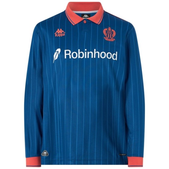 Camiseta tercera manga larga OGC Niza 2025/26 hombre