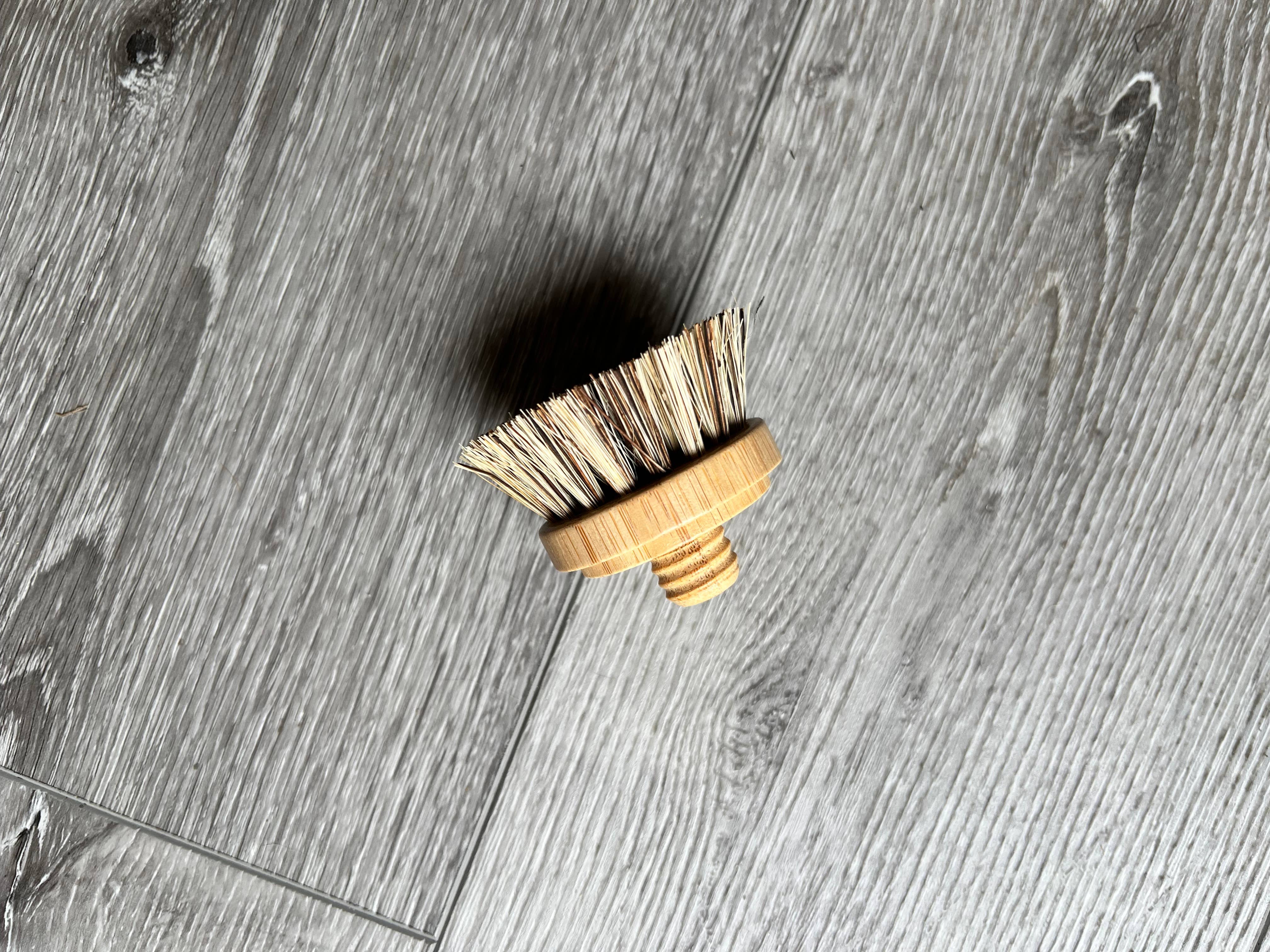 Cabezal de repuesto para cepillo de platos de bambú y coco