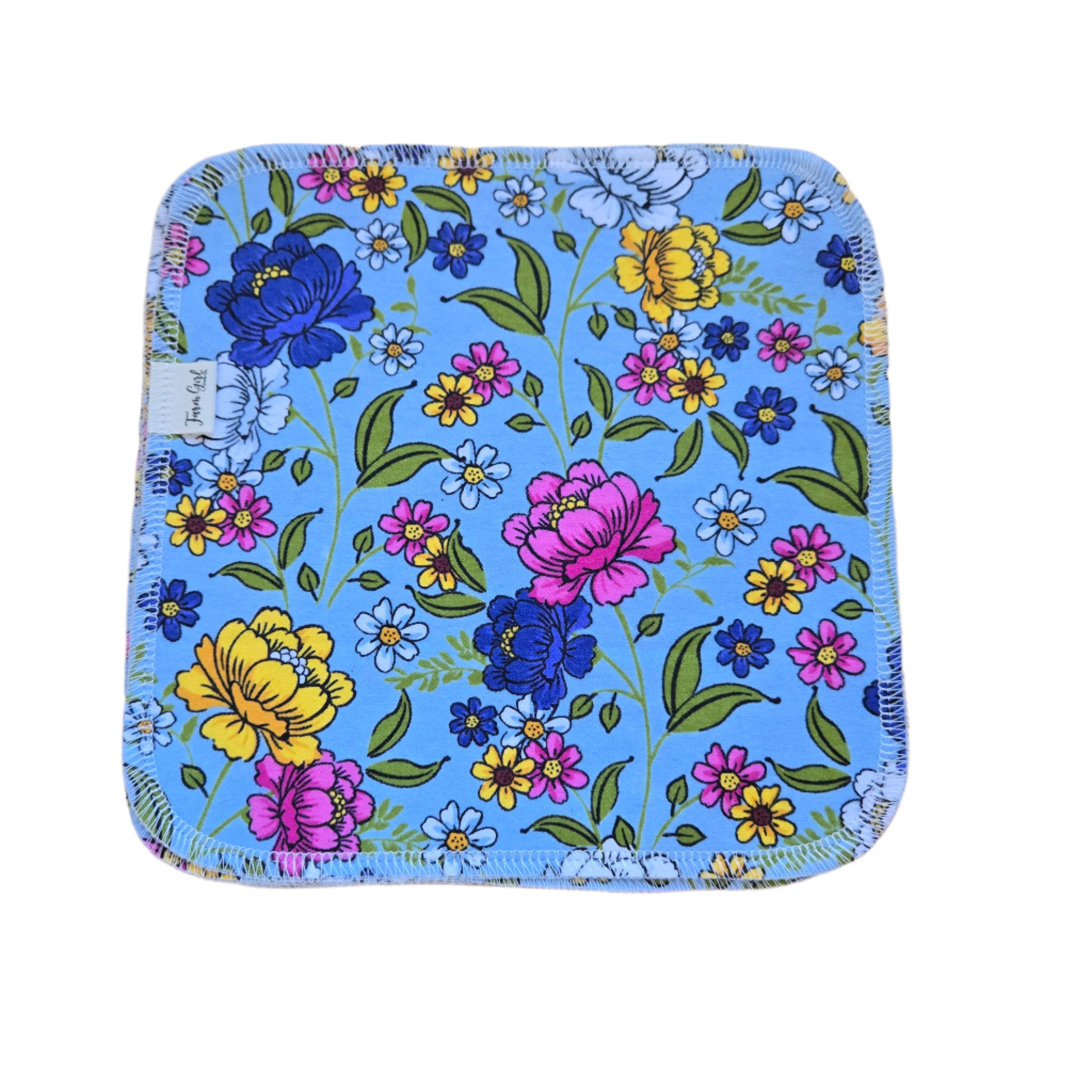 Servilletas de tela | Flores dibujadas