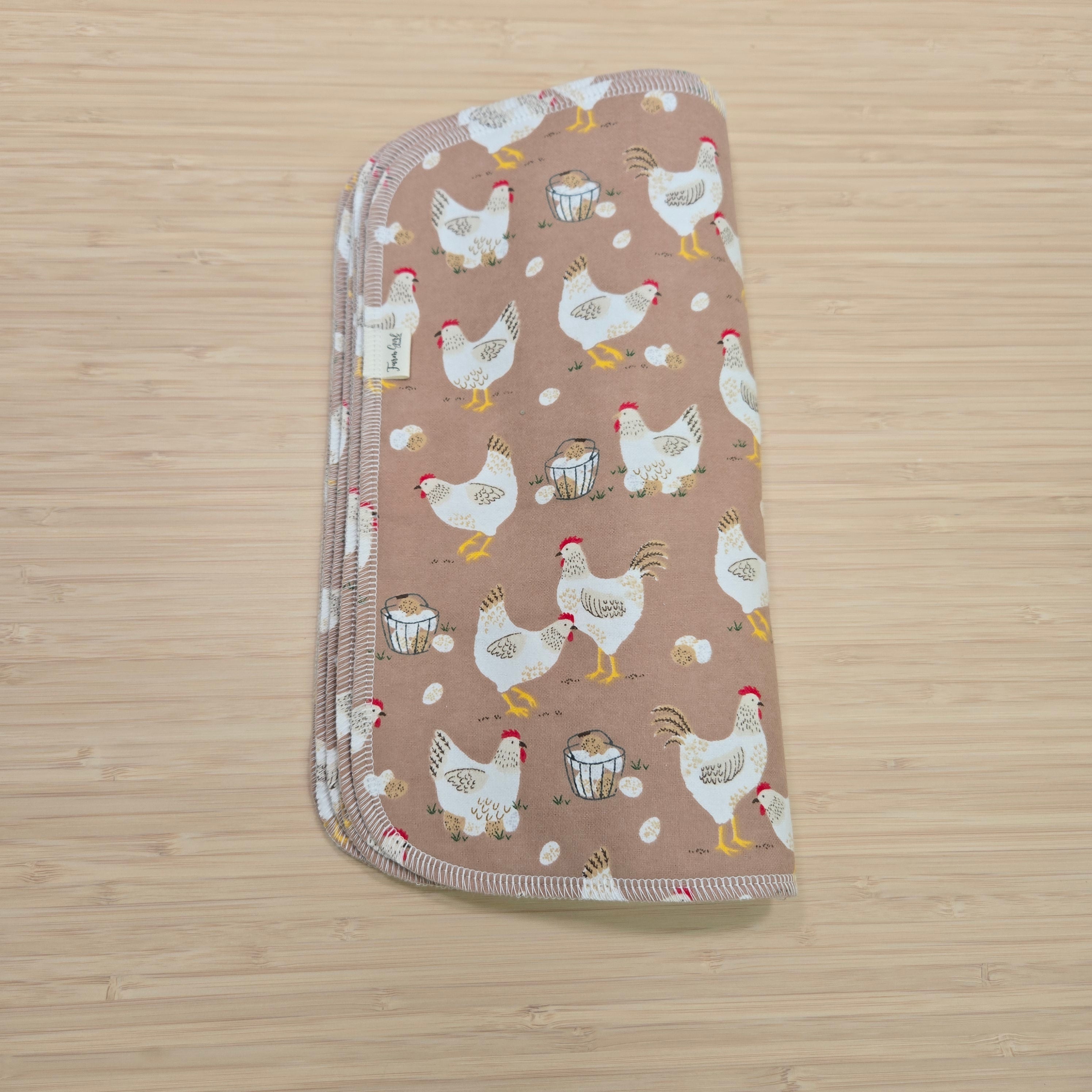 Toallas reutilizables sin papel | Gallinas ponedoras