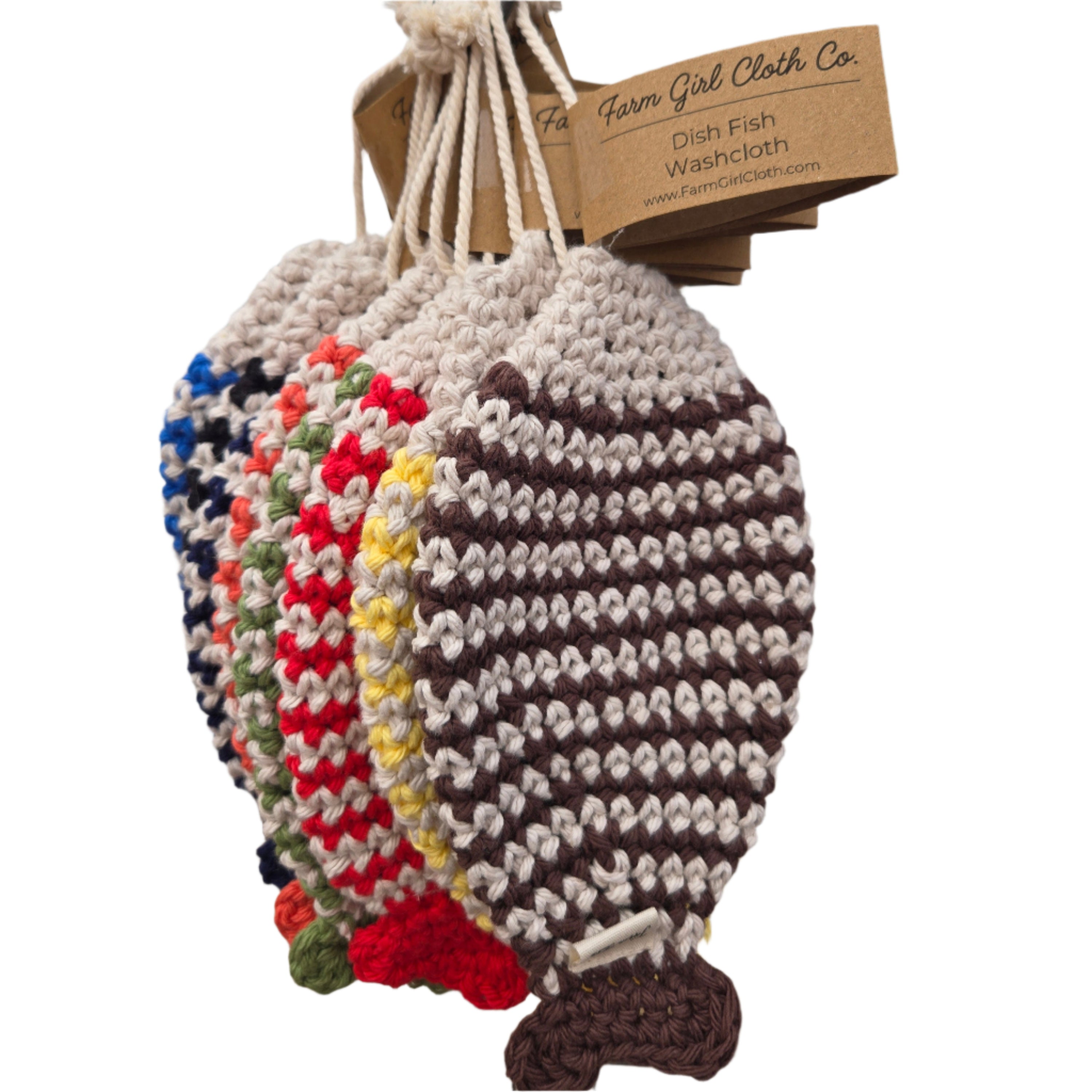 Paño de lavado con forma de pez Tawashi - Pedido personalizado de 2 a 4 semanas