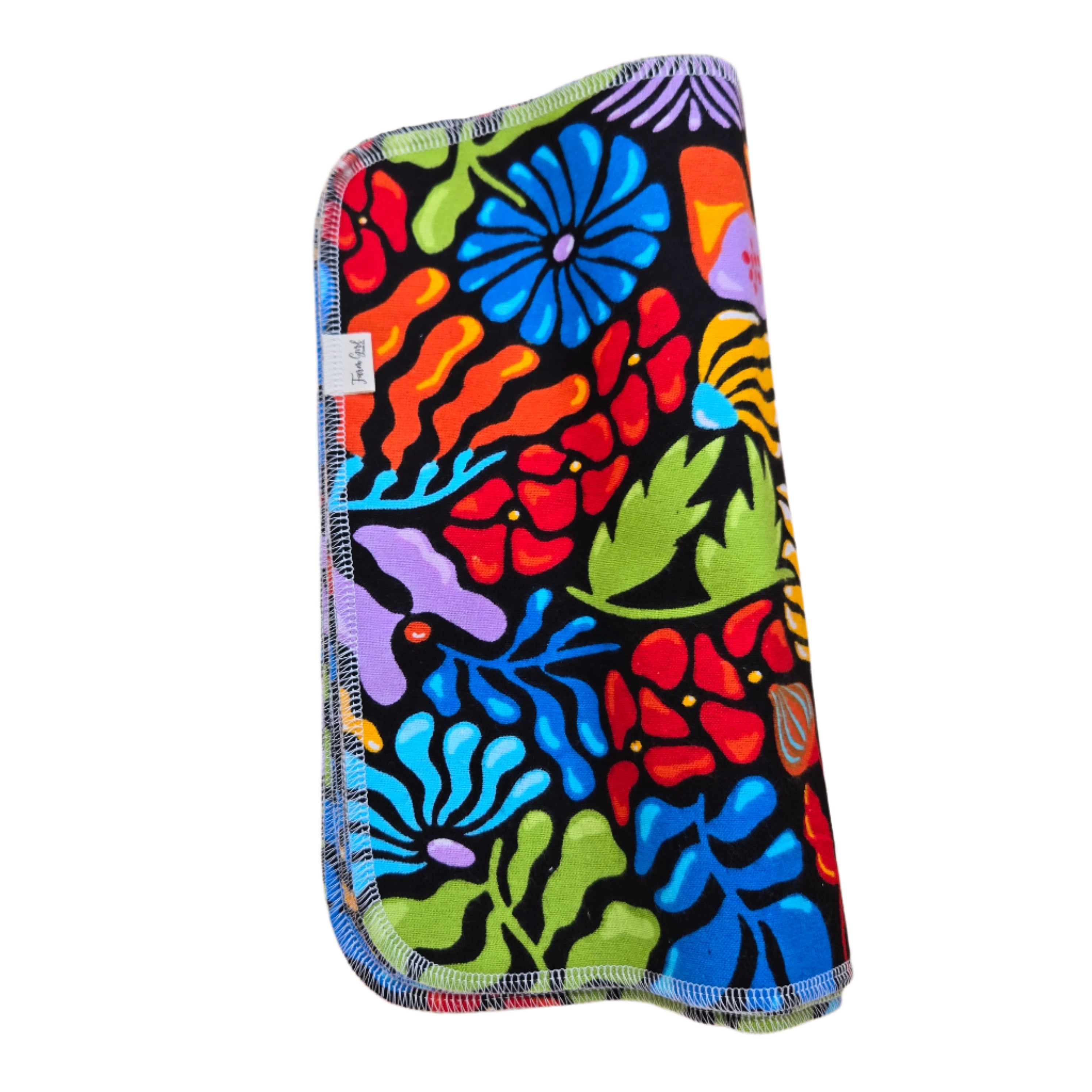 Toallas reutilizables sin papel | Diseño floral llamativo