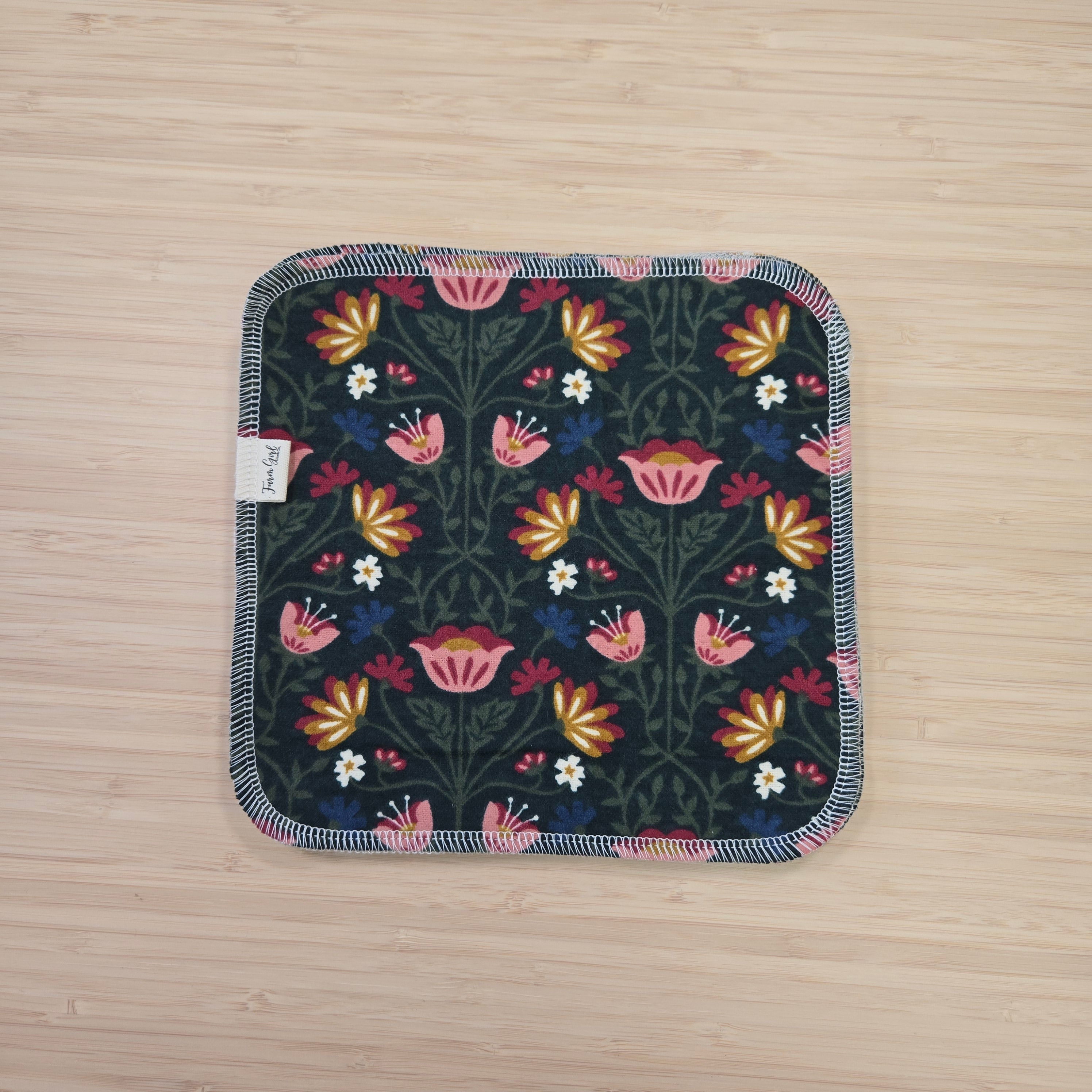 Servilletas de tela | Florales y tallos