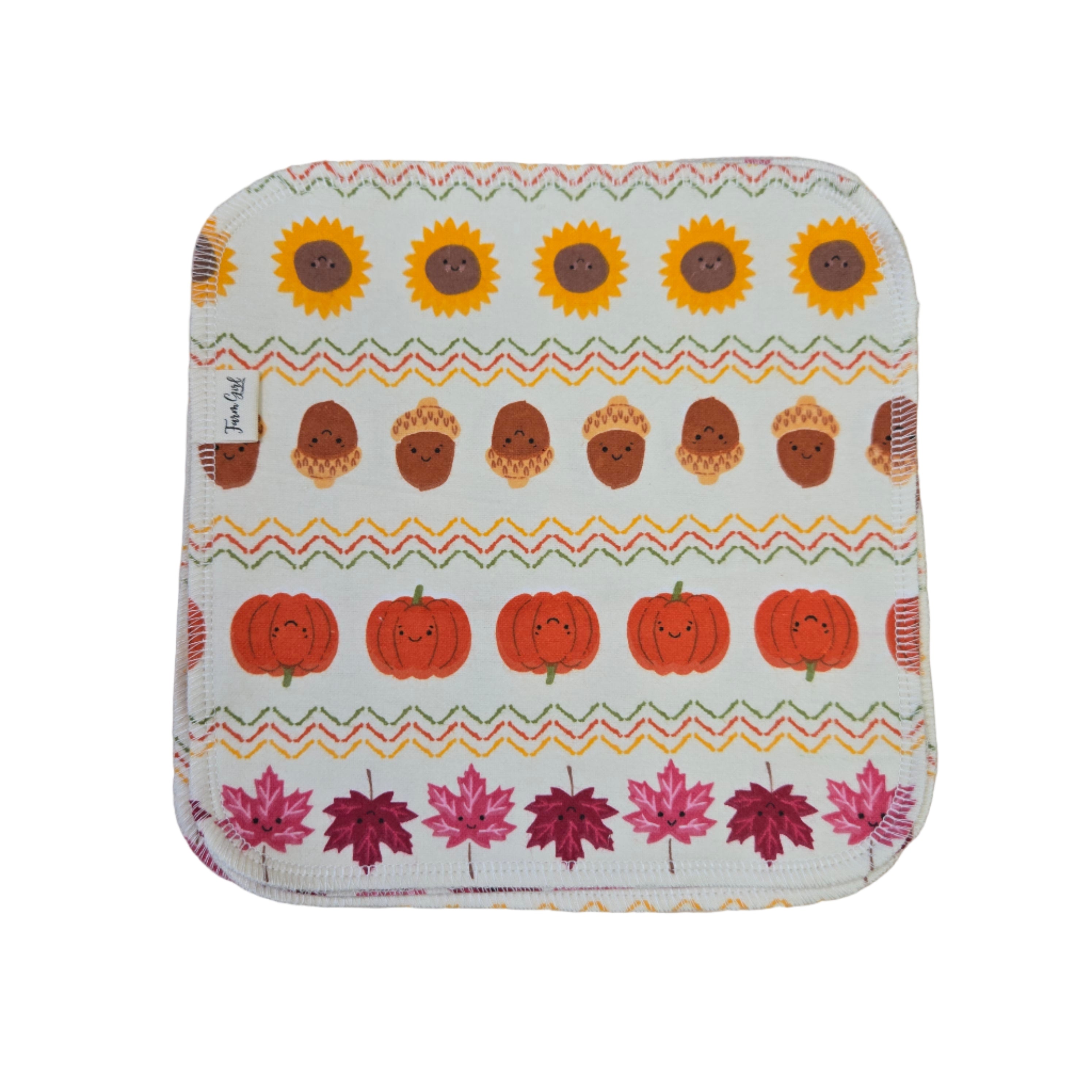 Servilletas de tela | Rayas de otoño